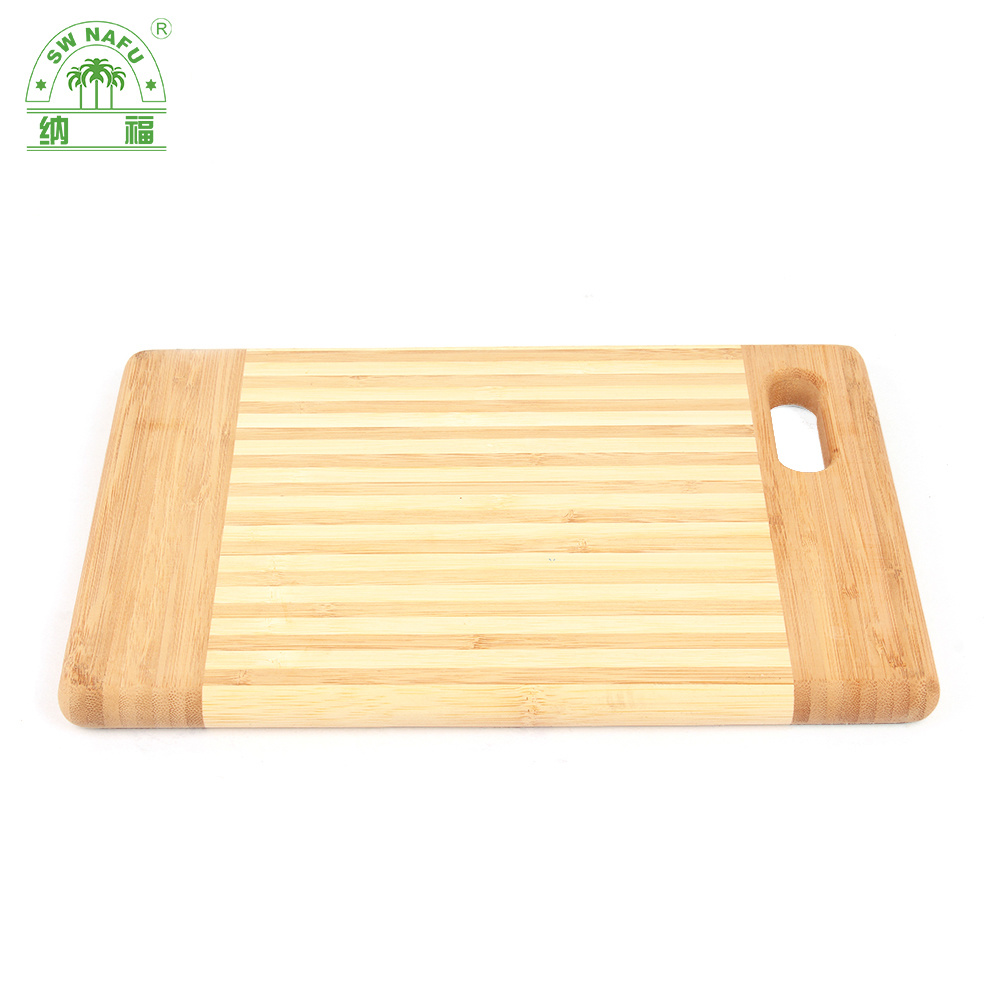 Organic Zebra Stripe Bamboo Function Chopping Board for Kitchen