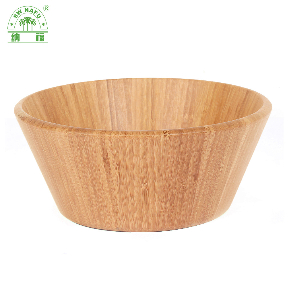 New Style Natural Eco-Friendly Bamboo Soup Salad Bowl for Sale