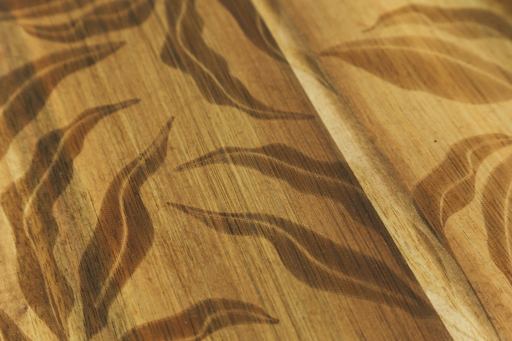 Custom Engraved Large Round Wood Plate Wooden Pizza Plate