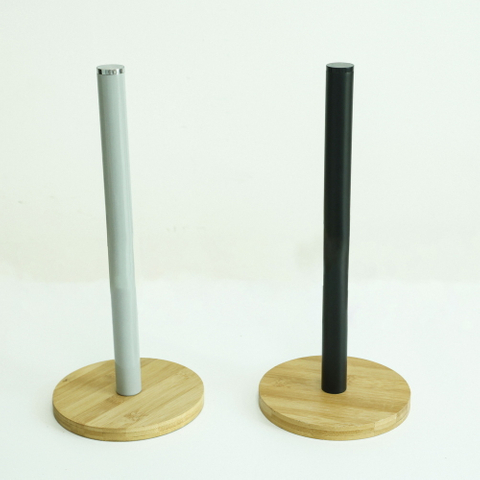 Simply Durable Wooden Paper Towel Holder Bamboo Toilet Paper Holder From Fujian Factory