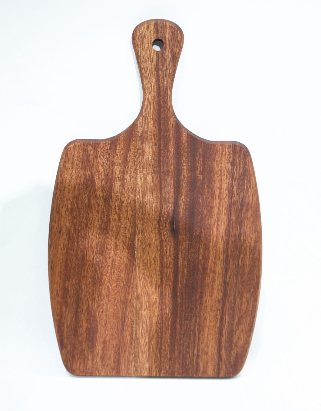 Paddle Shape Quality Wood Serving Board with Handle