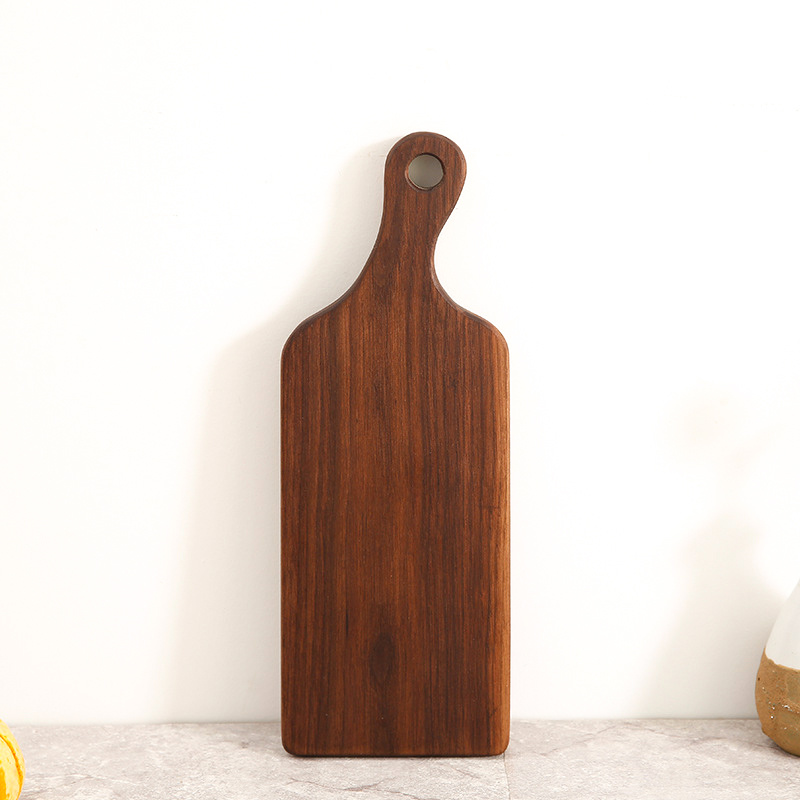 Creative Custom Design Black Walnut Wood Cutting Board for Kitchen From Factory