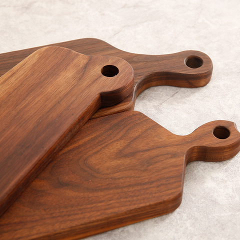 Creative Custom Design Black Walnut Wood Cutting Board for Kitchen From Factory
