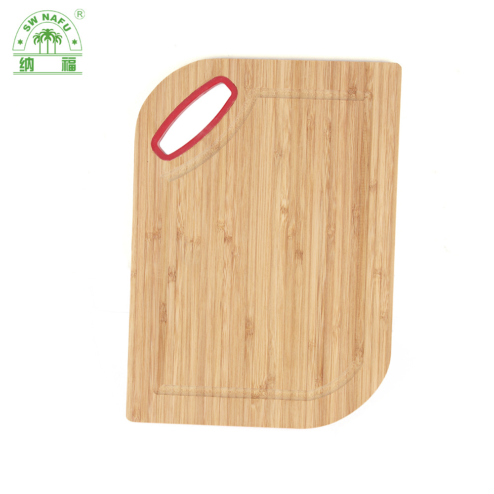 Custom Wholesale Bamboo Chopping Board Cutting Board with Silicone