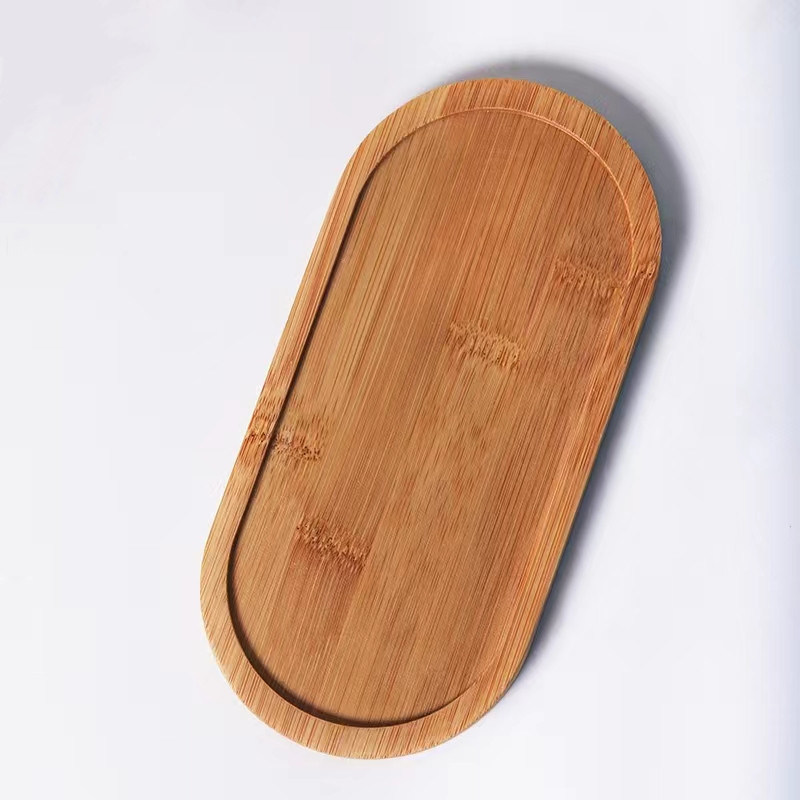 Creative Tooth Cup Holder Toothpaste Toothbrush Rack Wooden Tray for Bathroom Storage