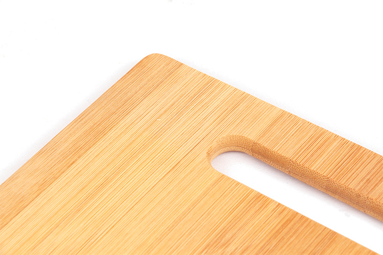 Cheap Price High Density Bamboo Wood Meat Vegetable Cutting Board with Handle