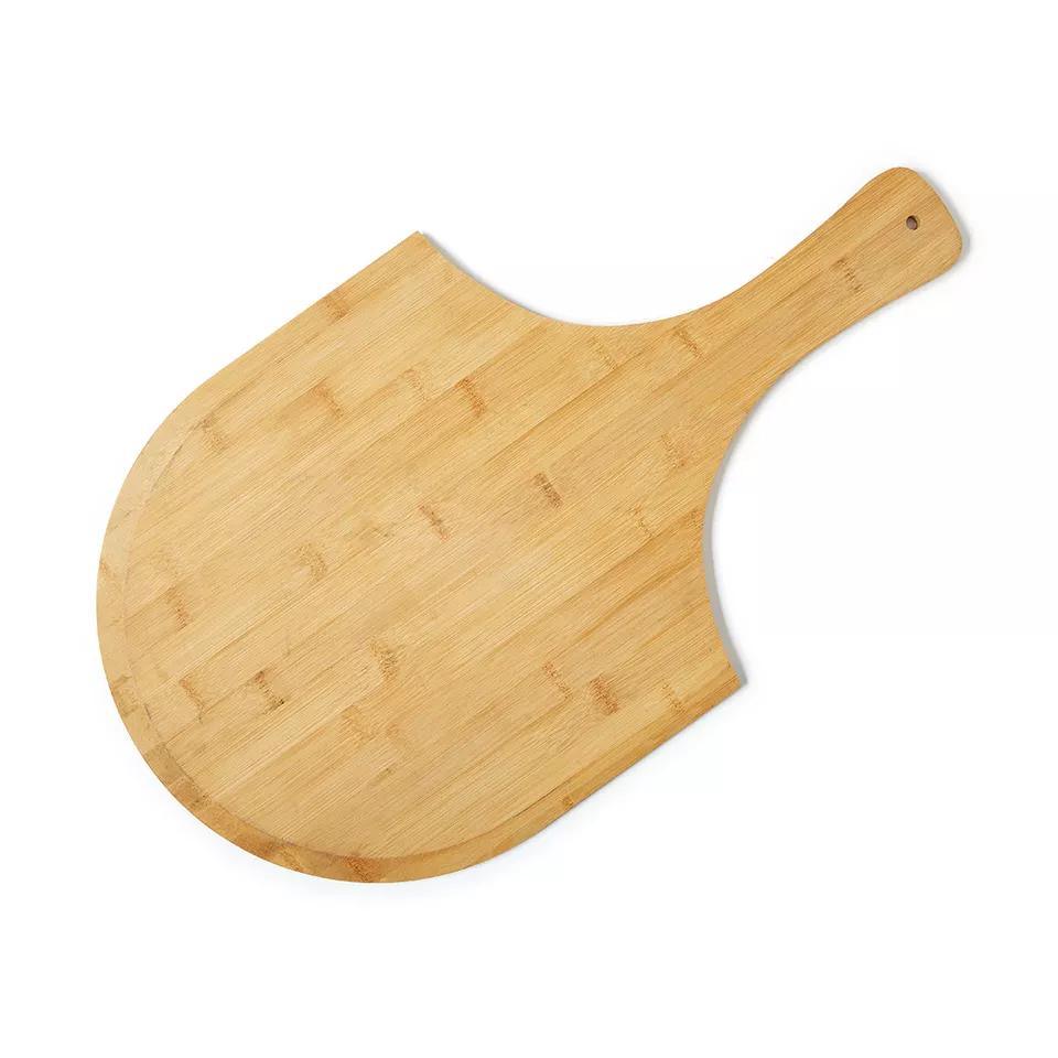 Customized Printed Wooden Bamboo Bread Cutting Board Chopping Board for Dinner Fruit Cheese Pizza Serving