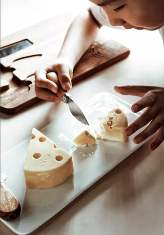 Acacia Wooden Cheese Board Set Wood Charcuterie Boards Set and Cheese Serving Platter