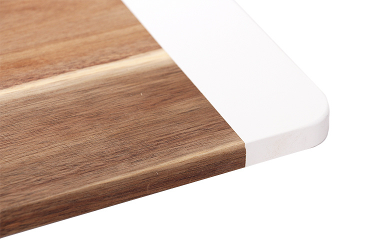 Smart Portable Hardwood Cutting Board Acacia Wood Chopping Board for The Kitchen