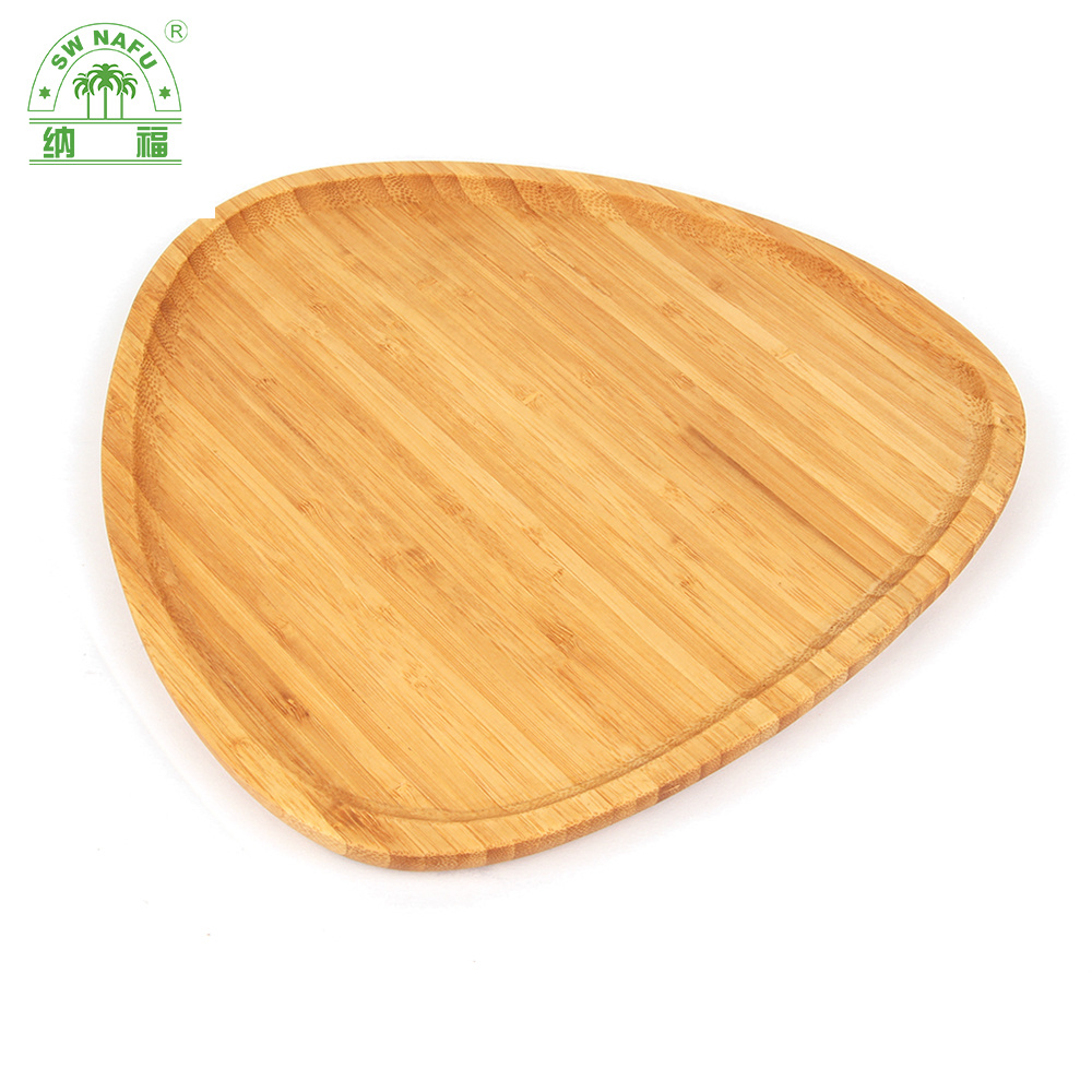 Bamboo Food Serving Dinner Plate Snack Plate Wholesale