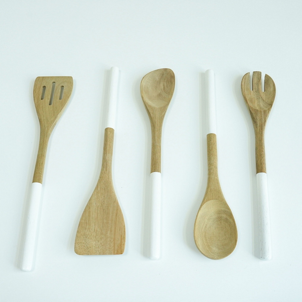 Portable Non Stick Wooden Kitchen Tools and Gadgets Wooden Cooking Kitchen Utensils Wholesale