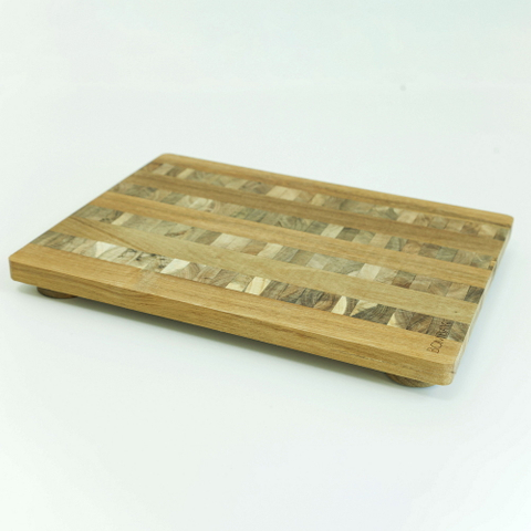 Rectangle Shape Thick End Grain Wood Butcher Block Cutting Board