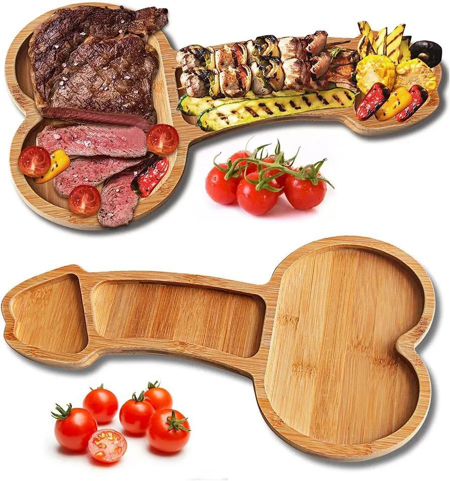 Creative Kitchen Cross-Border Fruit Plate Wine Wooden Cheese Platter Plate