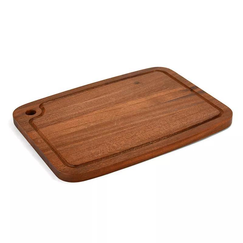 Reversible Large Walnut Wood Cutting Board for Kitchen with Deep Juice Groove
