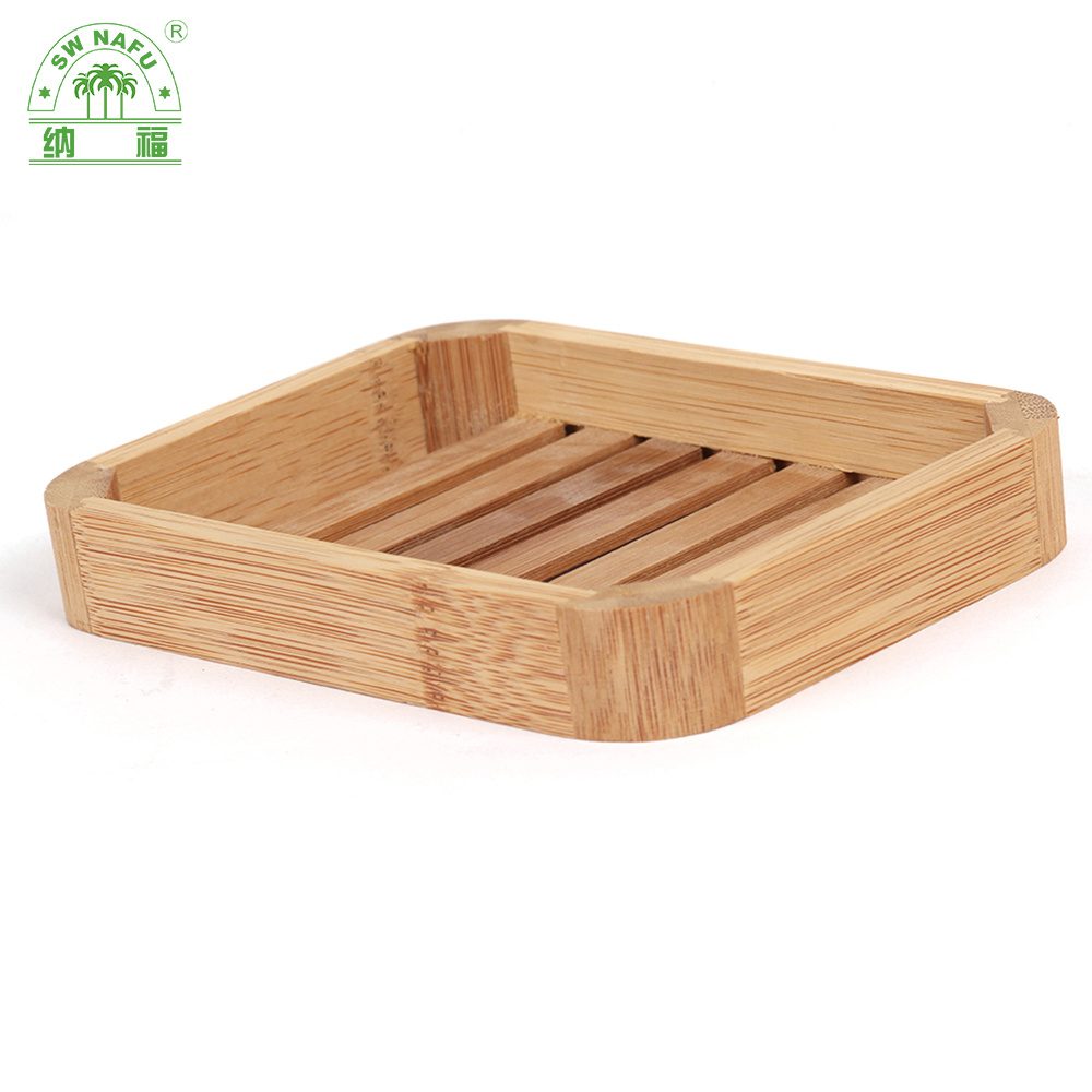 Luxury Eco Friendly Soap Box Bamboo Soap Holder Bamboo for Bathroom