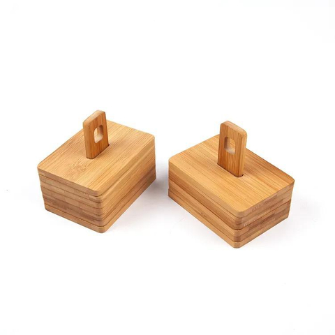 Promotional Wooden Coaster Bamboo Tea Cup Mat From Factory