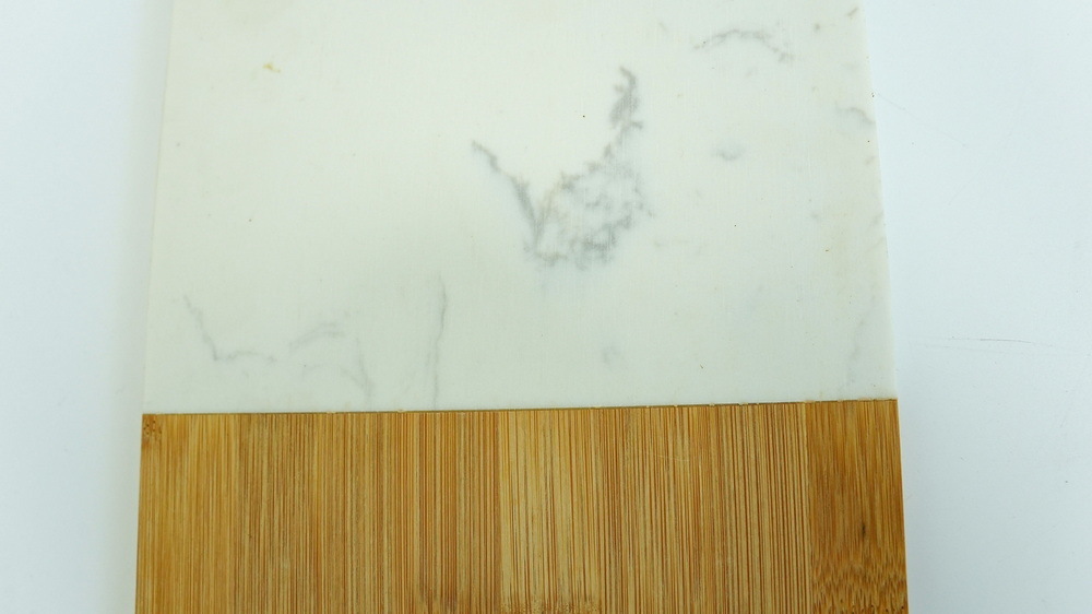 Rectangular Bamboo Marble Charcuterie Board Cheese Board