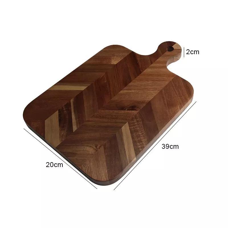 Custom Kitchen Multi Purpose Wooden Chopping Board Set Chop Block Wood Cutting Board