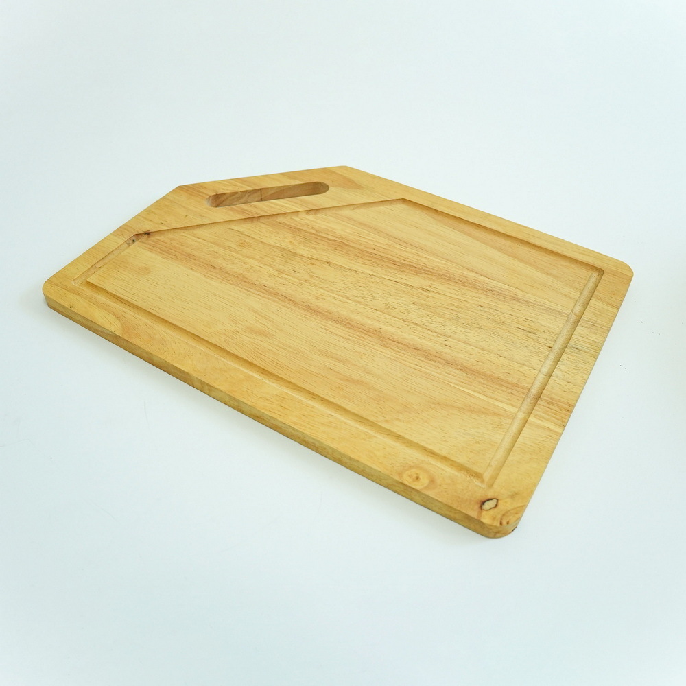 Rectangle Beech Wood Cutting Board with Juice Groove