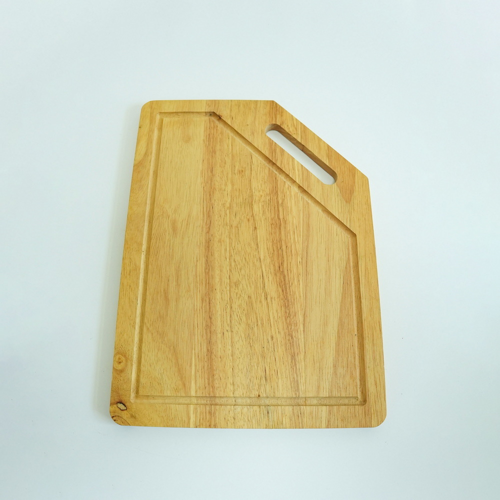Rectangle Beech Wood Cutting Board with Juice Groove