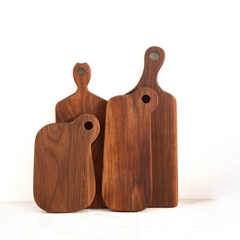 Creative Custom Design Black Walnut Wood Cutting Board for Kitchen From Factory