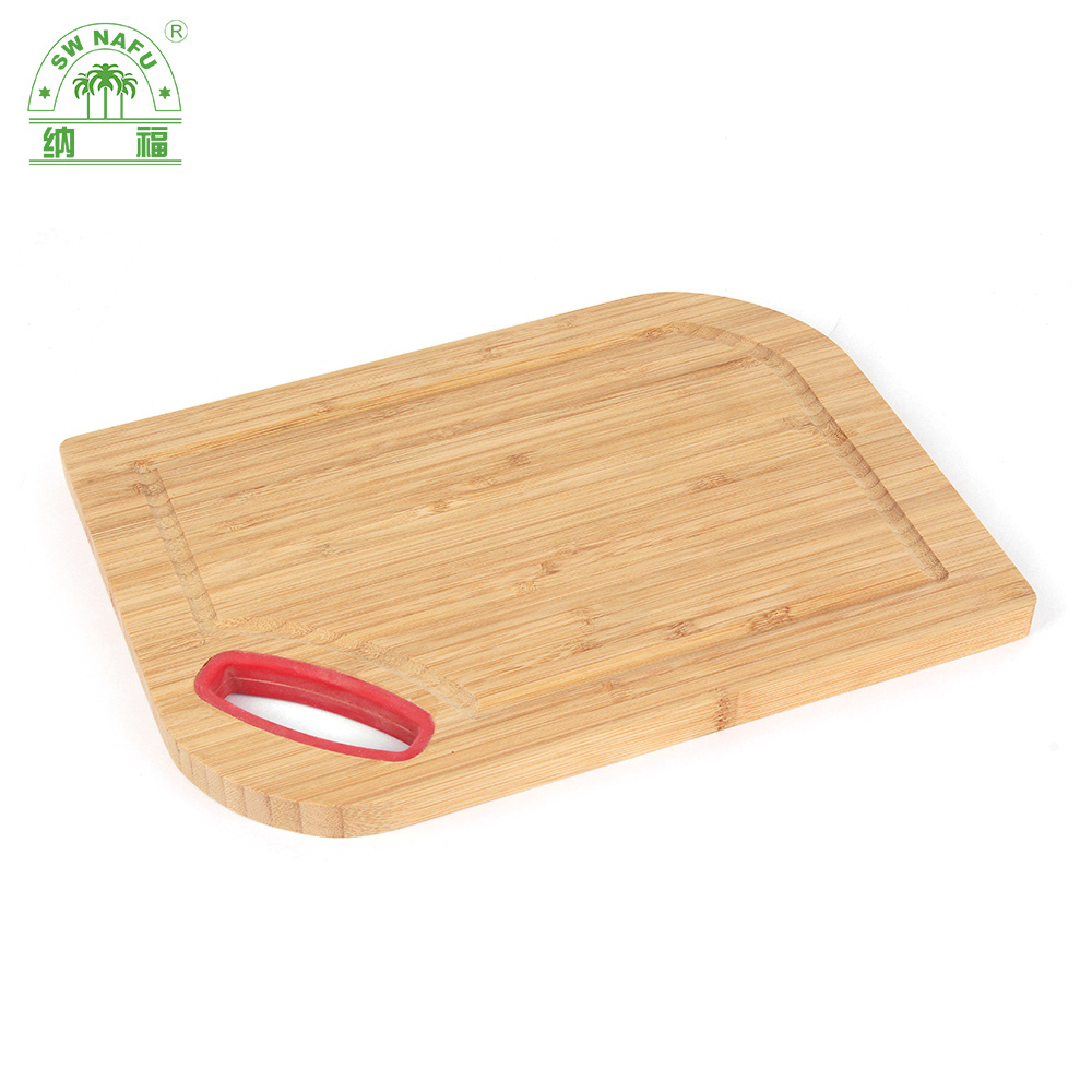 Custom Wholesale Bamboo Chopping Board Cutting Board with Silicone