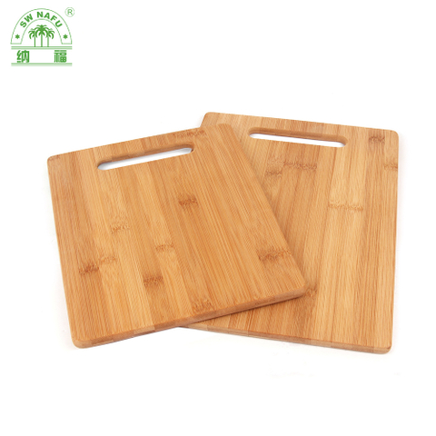 Cheap Price High Density Bamboo Wood Meat Vegetable Cutting Board with Handle