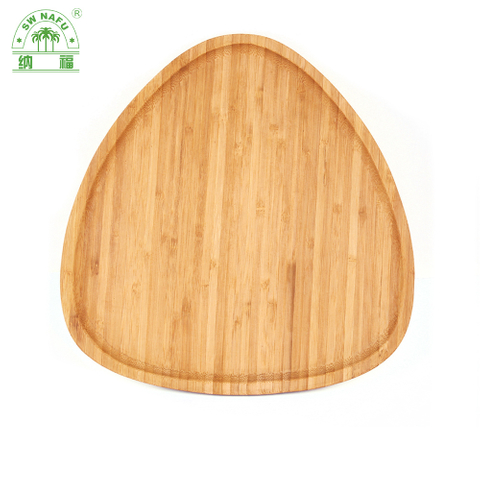 Bamboo Food Serving Dinner Plate Snack Plate Wholesale
