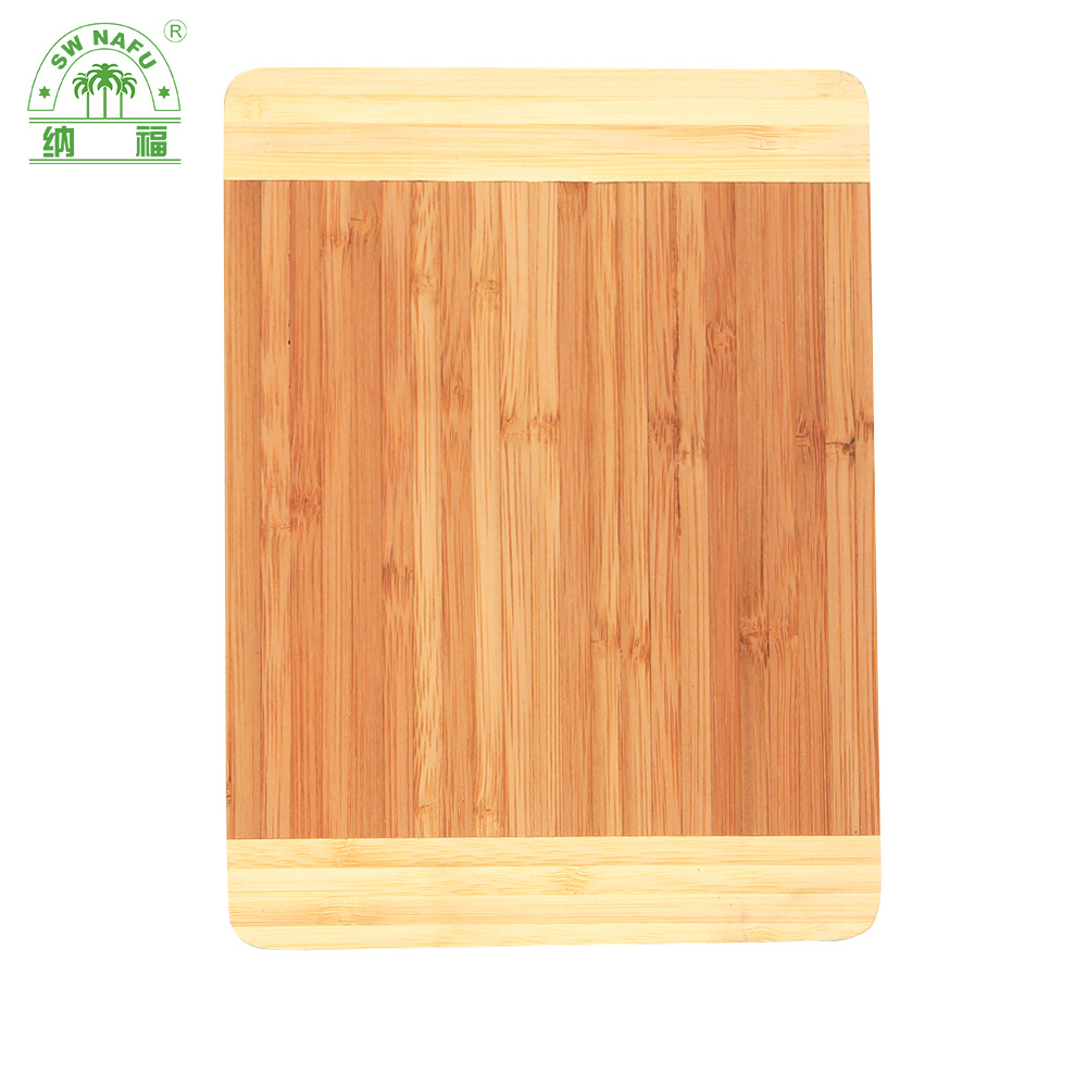 Two Tone Multifunctional Bamboo Meat Cutting Board Vegetable Chopping Board
