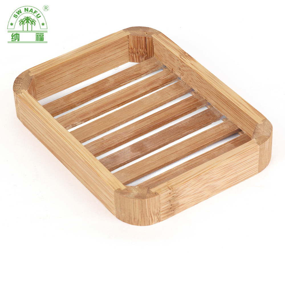 Luxury Eco Friendly Soap Box Bamboo Soap Holder Bamboo for Bathroom