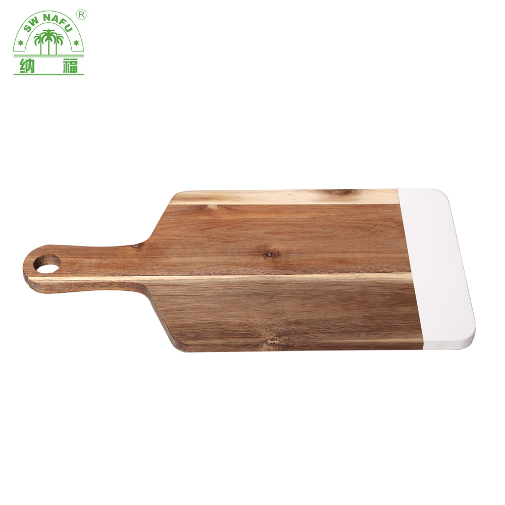 Smart Portable Hardwood Cutting Board Acacia Wood Chopping Board for The Kitchen