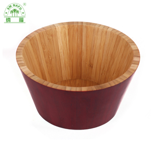 Hot Selling Cheap Health Care Bamboo Salad Lacquer Bowl