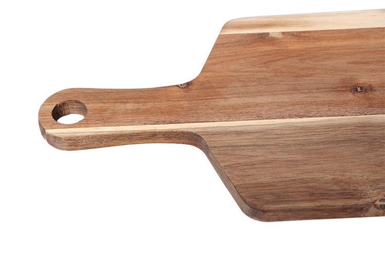 Smart Portable Hardwood Cutting Board Acacia Wood Chopping Board for The Kitchen