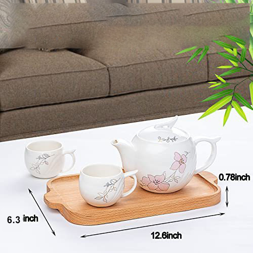 Wholesale Solid Wood Serving Tray Tea Fruit Snack Coffee Tray Wooden Tray